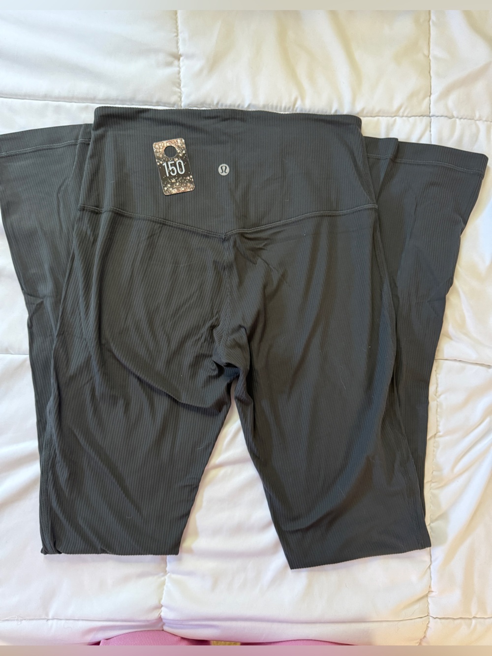 150 Lululemon Align High-Rise Ribbed Mini-Flare